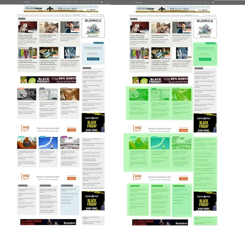 Screenshot React replaced modules, CC courtesy of Joost van der Laan Screenshot React replaced modules