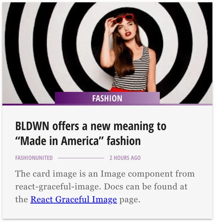 NewsArticle Card, CC courtesy of Joost van der Laan NewsArticle Card